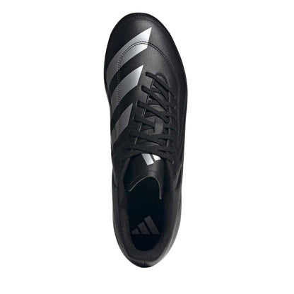 Black-White - Lifestyle - Adidas Mens RS15 Elite Leather Soft Ground Rugby Boots