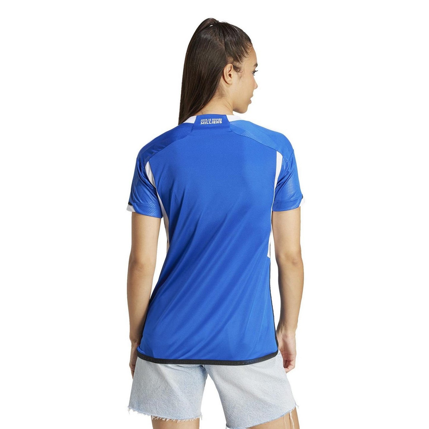 Blue - Lifestyle - Adidas Womens-Ladies RC Strasbourg Regular Home Jersey