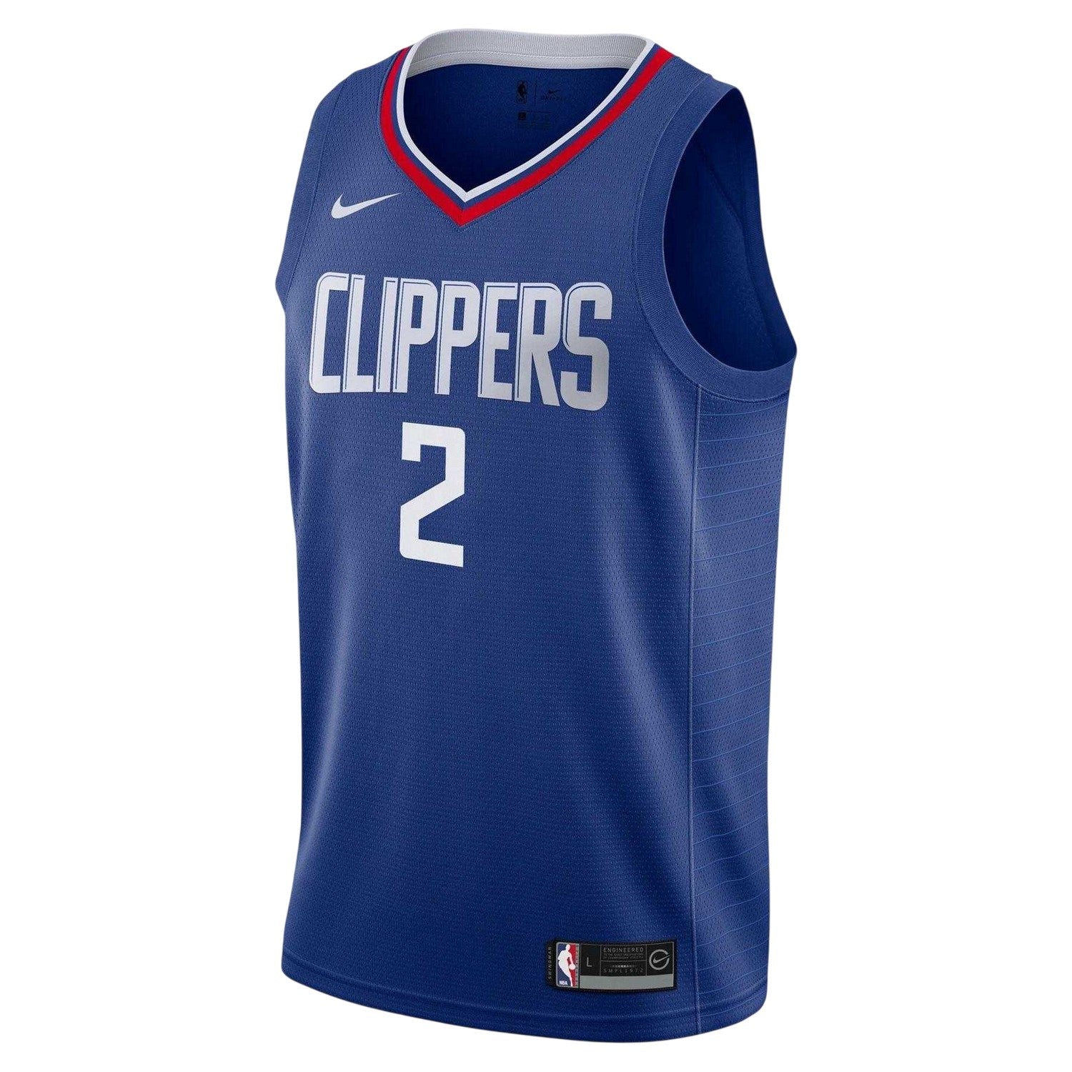 Blue - Front - Nike Childrens-Kids Leonard LA Clippers Basketball Jersey