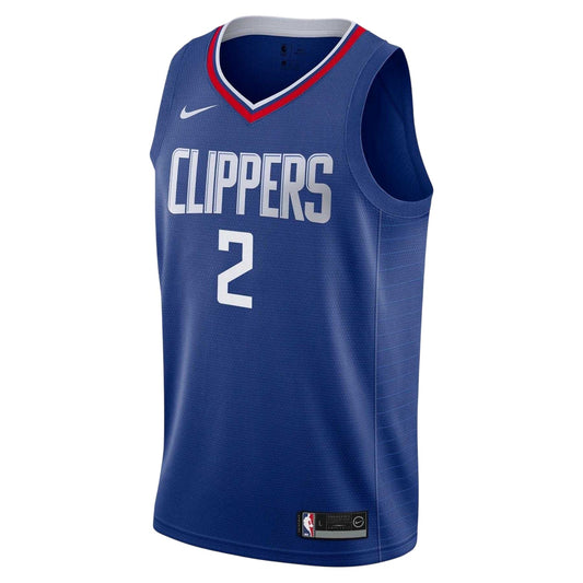 Blue - Front - Nike Childrens-Kids Leonard LA Clippers Basketball Jersey