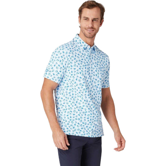 Galaxy Blue - Front - Callaway Mens Emea Collared Polo Shirt