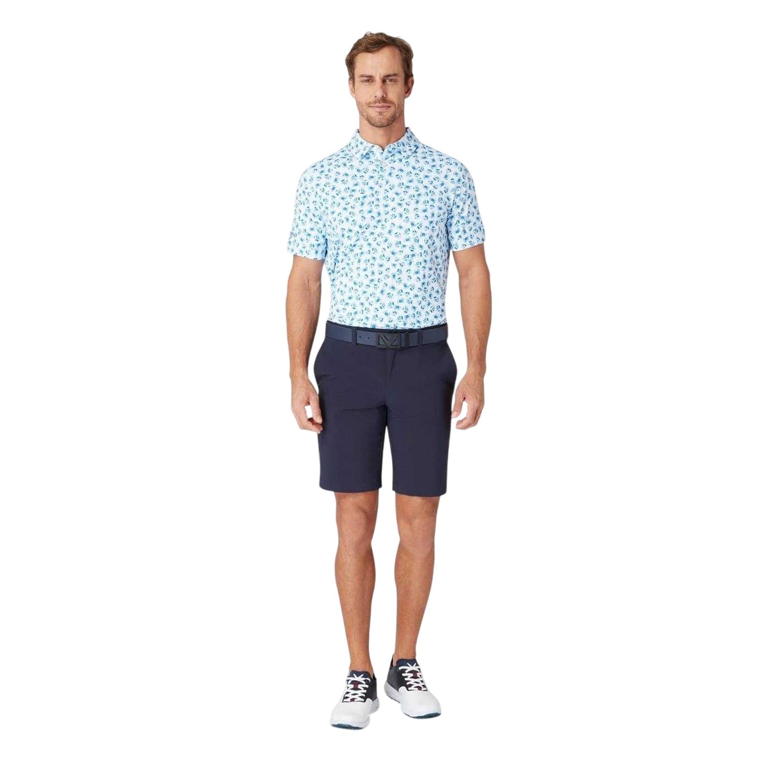 Galaxy Blue - Side - Callaway Mens Emea Collared Polo Shirt