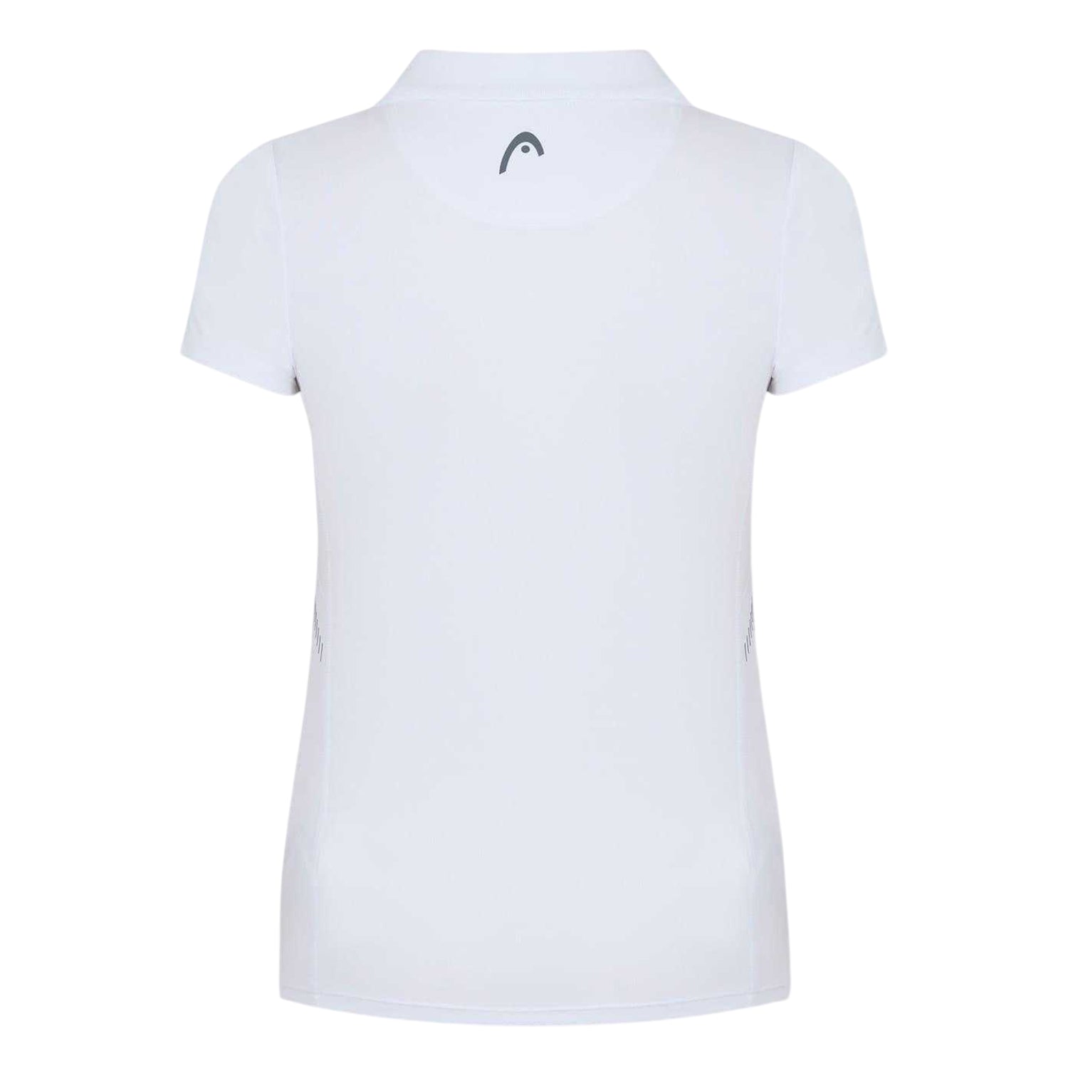 Light Blue - Back - Head Womens-Ladies Club Logo Polo Shirt