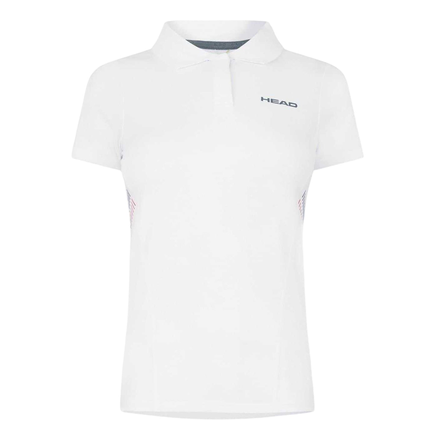 White - Front - Head Womens-Ladies Club Logo Polo Shirt