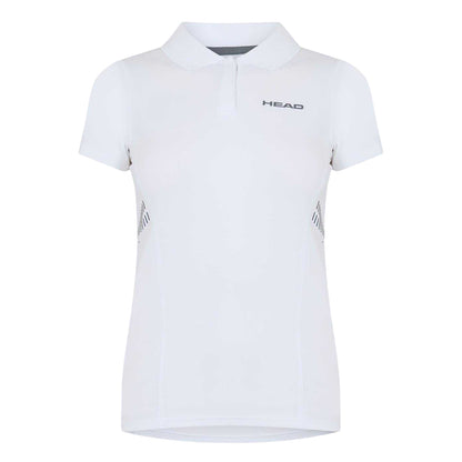 Light Blue - Front - Head Womens-Ladies Club Logo Polo Shirt