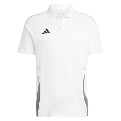 White - Front - Adidas Mens Tiro 24 Competition Polo Shirt
