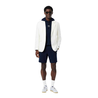 Blue - Side - Lacoste Unisex Adult Hooded Classic Hoodie