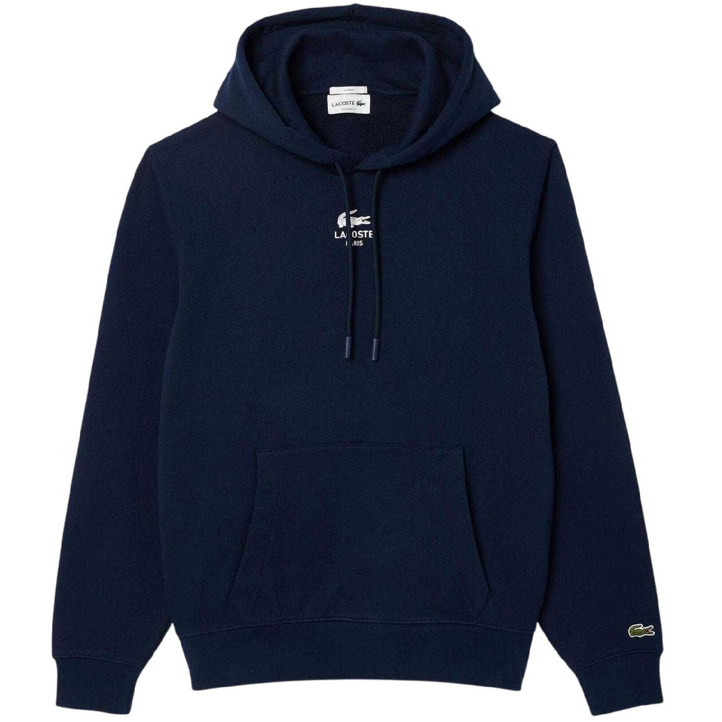 Blue - Front - Lacoste Unisex Adult Hooded Classic Hoodie