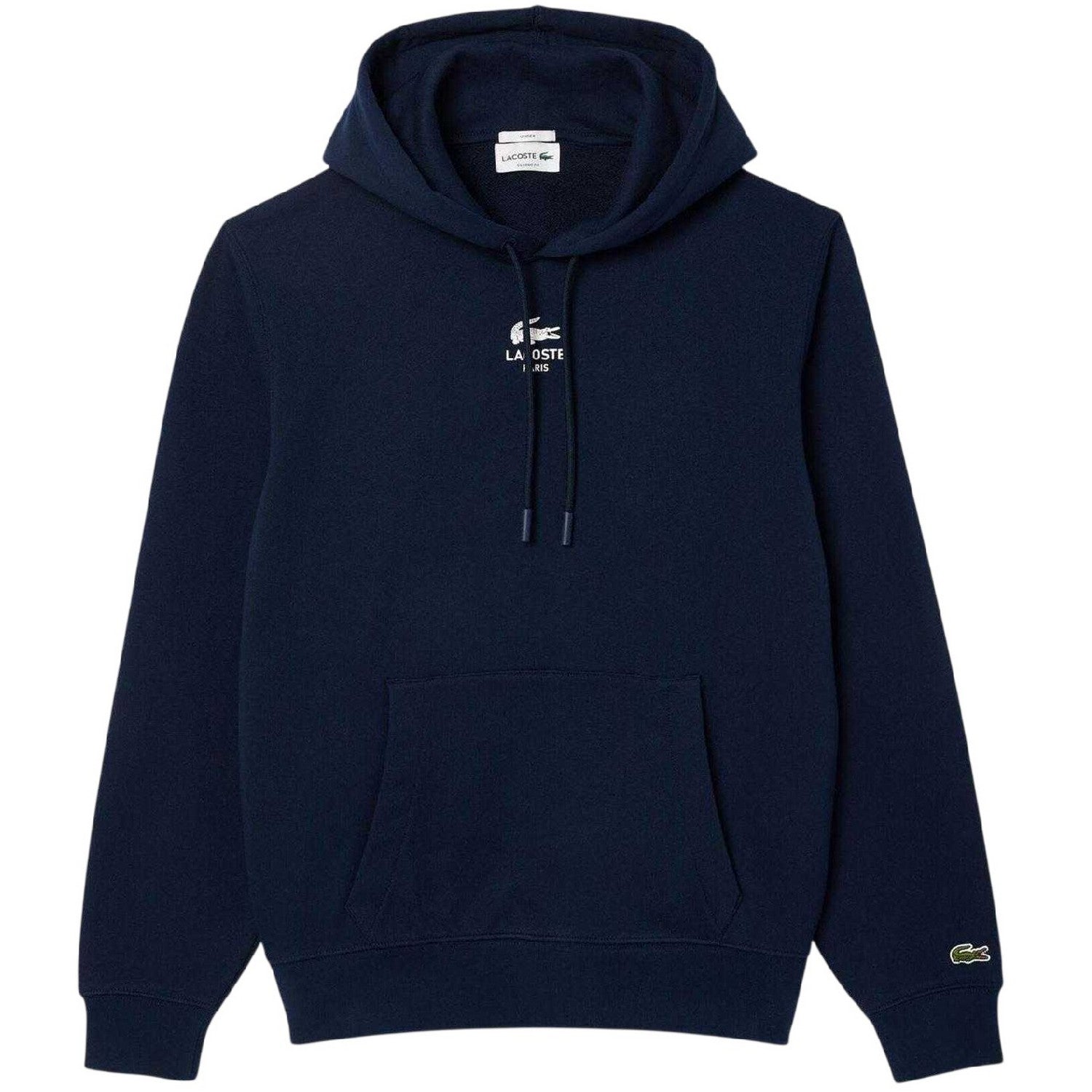 Blue - Front - Lacoste Unisex Adult Hooded Classic Hoodie