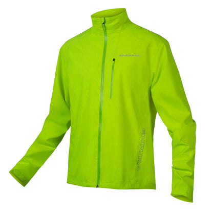 Yellow - Front - Endura Mens Hummvee Performance Waterproof Cycling Jacket