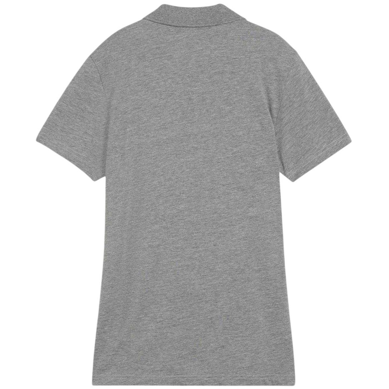 Grey - Back - Puma Womens-Ladies TeamFINAL Casuals Logo Polo Shirt