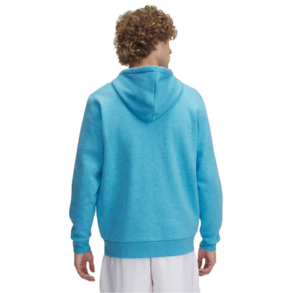Blue - Back - Under Armour Mens Icon Full Zip Hoodie