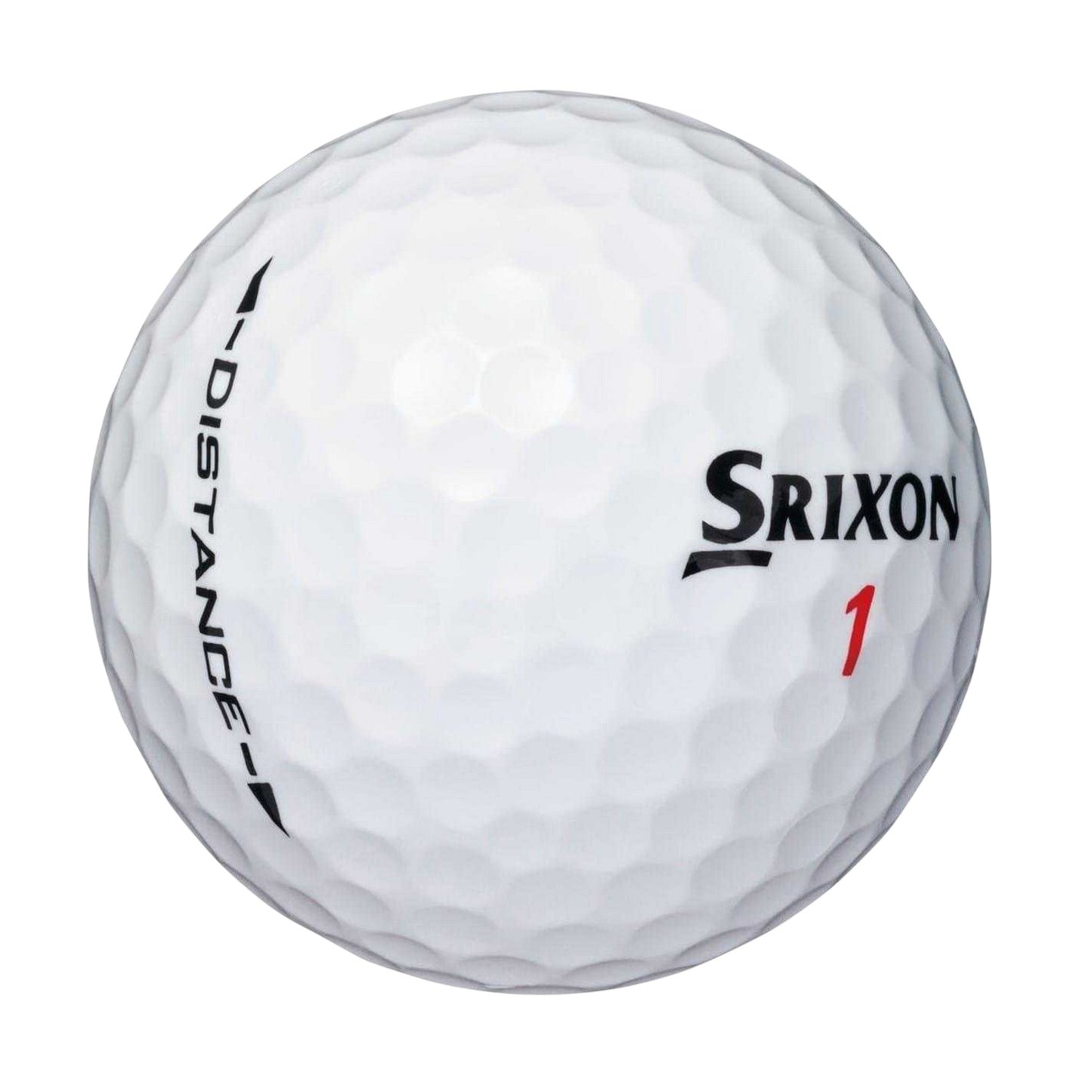 White - Side - Srixon Distance Golf Balls (Pack of 12)