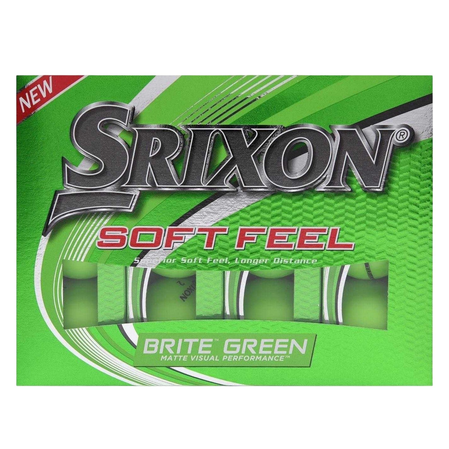 Green - Back - Srixon Golf Balls (Pack of 12)