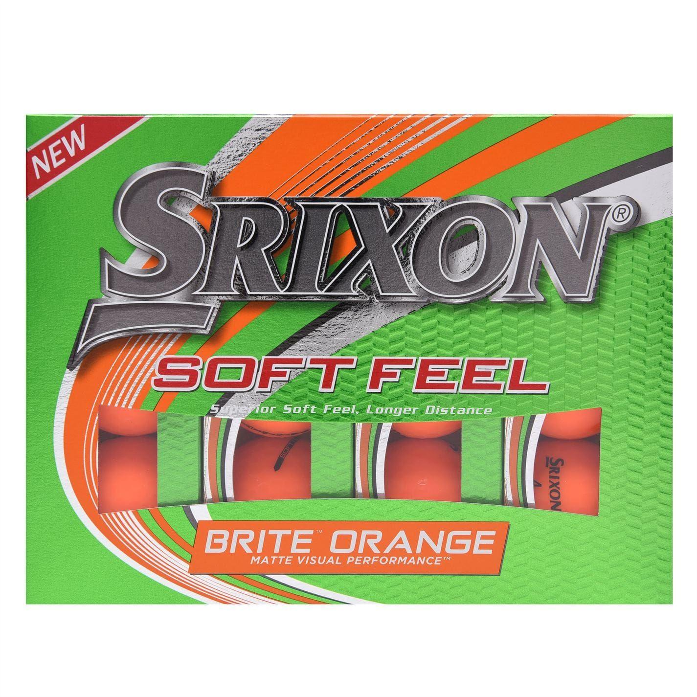 Orange - Front - Srixon Golf Balls (Pack of 12)