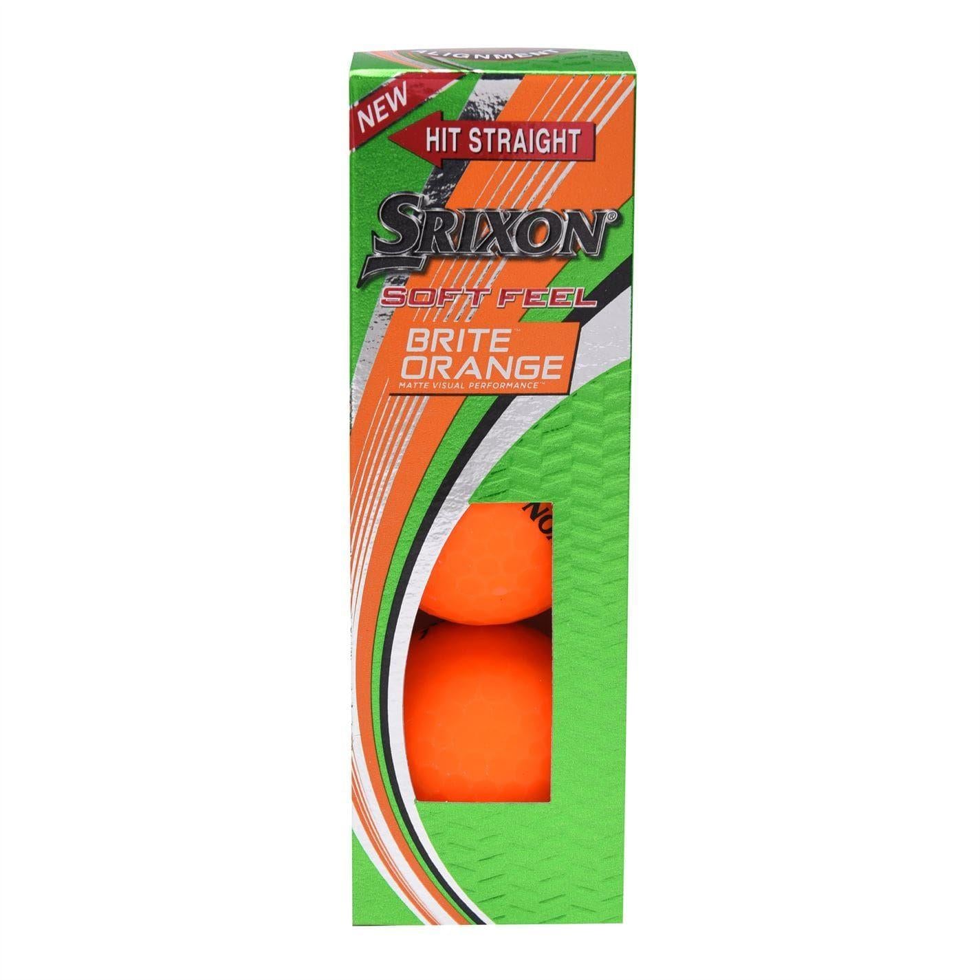 Orange - Back - Srixon Golf Balls (Pack of 12)