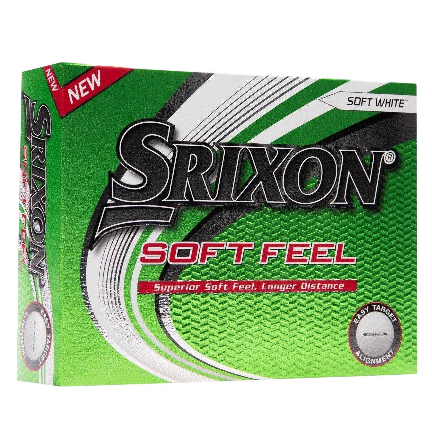 White - Back - Srixon Golf Balls (Pack of 12)