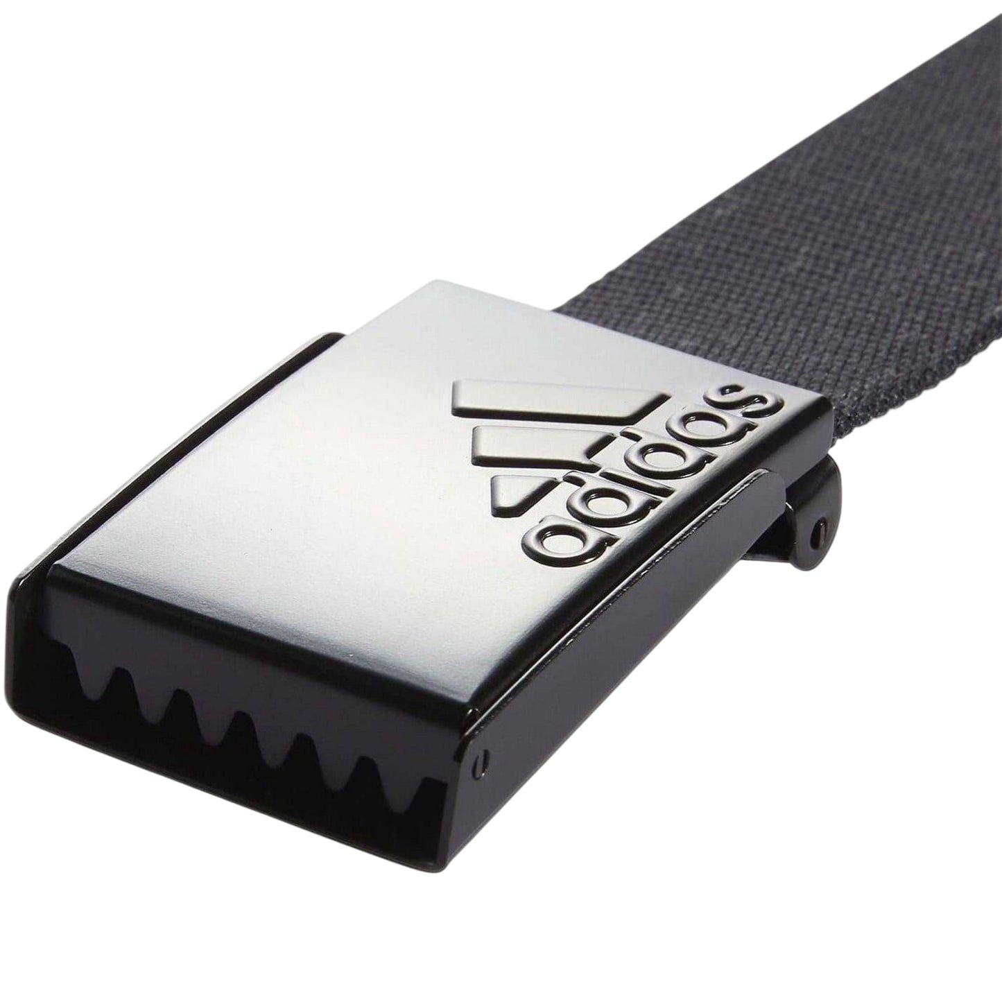 Black - Back - Adidas Mens Golf Webbed Belt