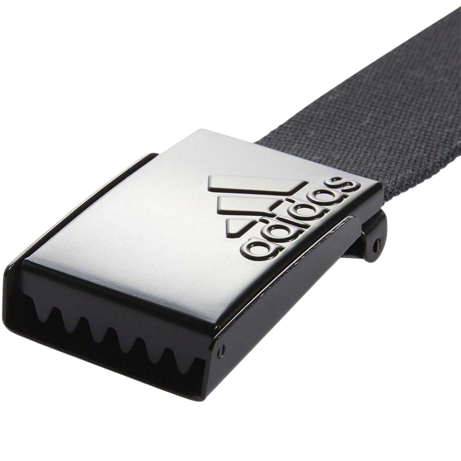 Black - Back - Adidas Mens Golf Webbed Belt