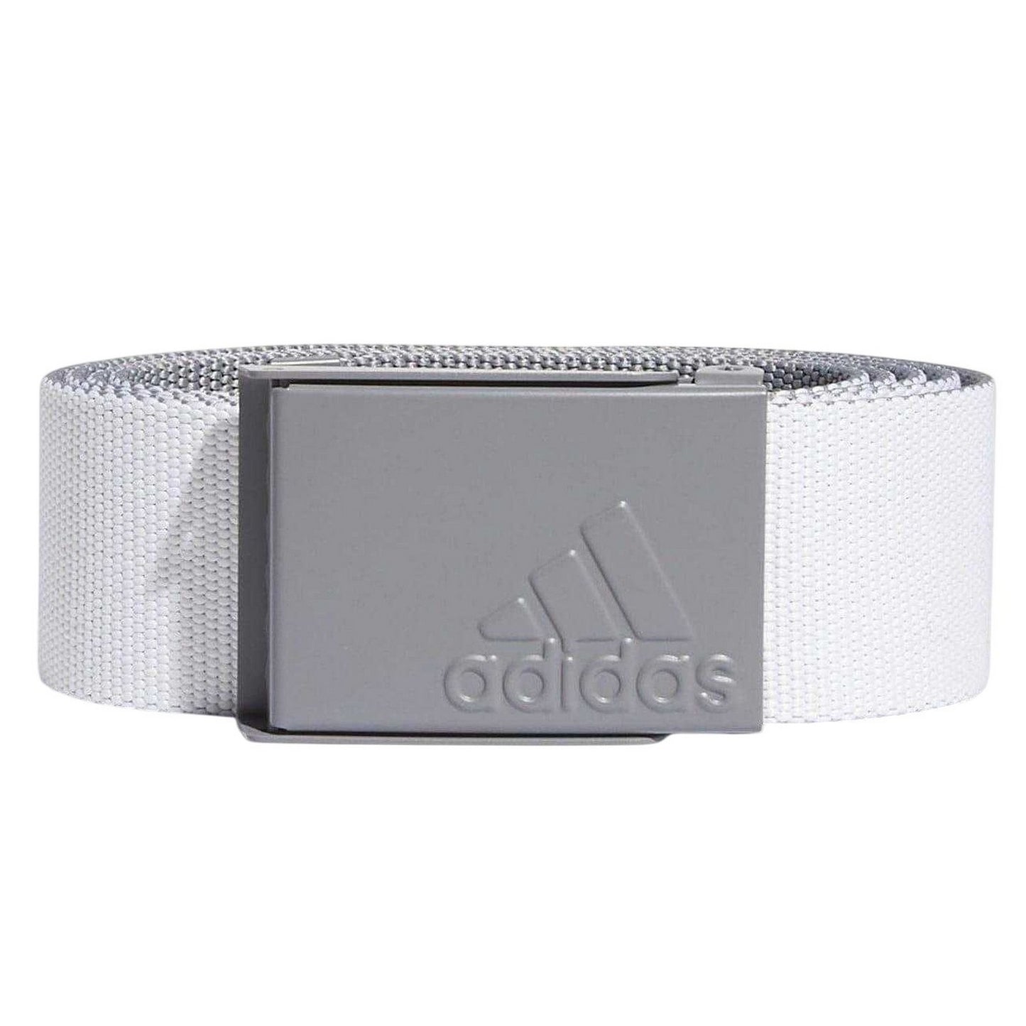 White - Front - Adidas Mens Golf Webbed Belt