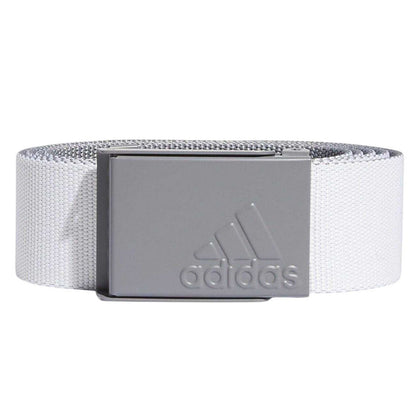 White - Front - Adidas Mens Golf Webbed Belt