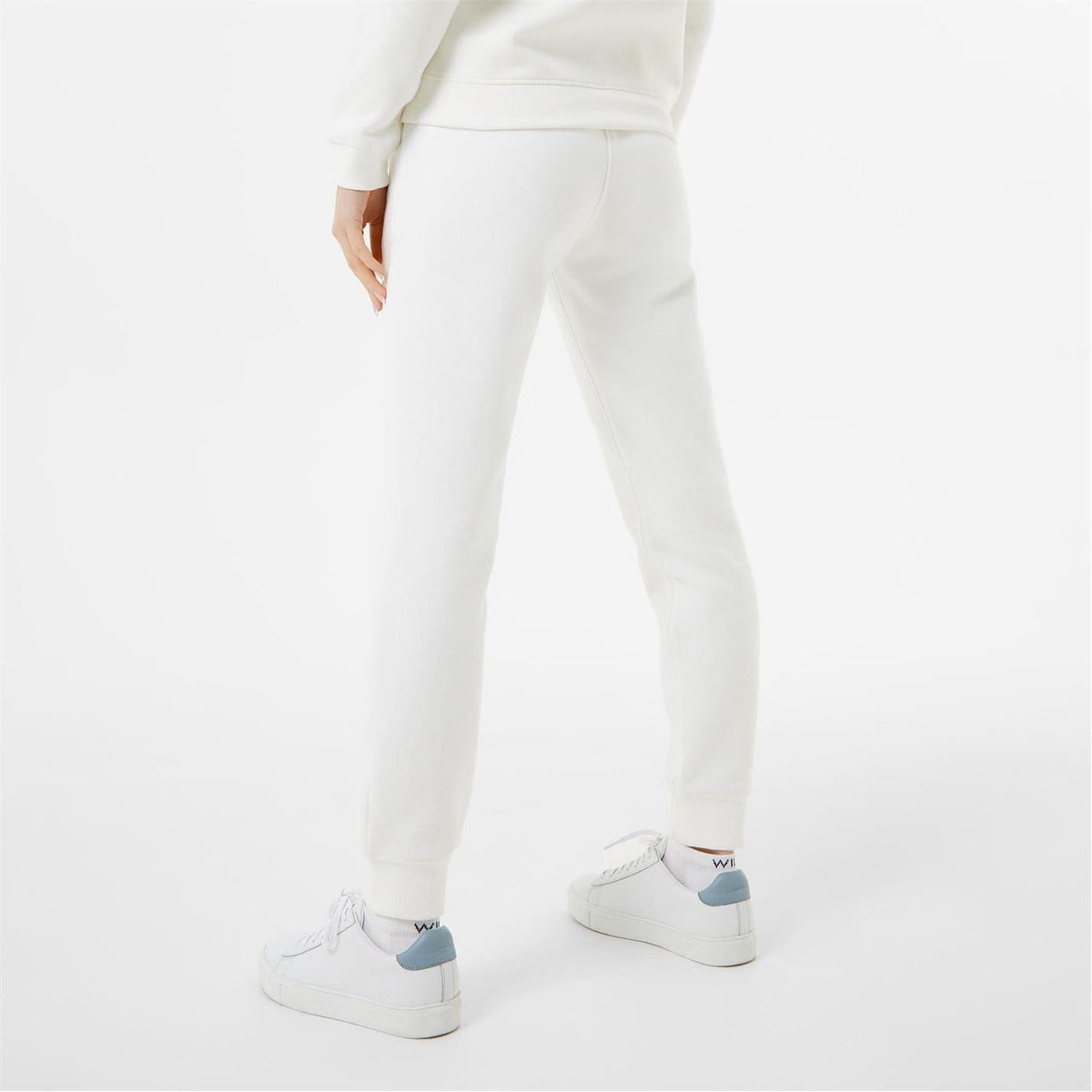 Vintage White - Back - Jack Wills Womens-Ladies Astbury Pheasant Slim Joggers