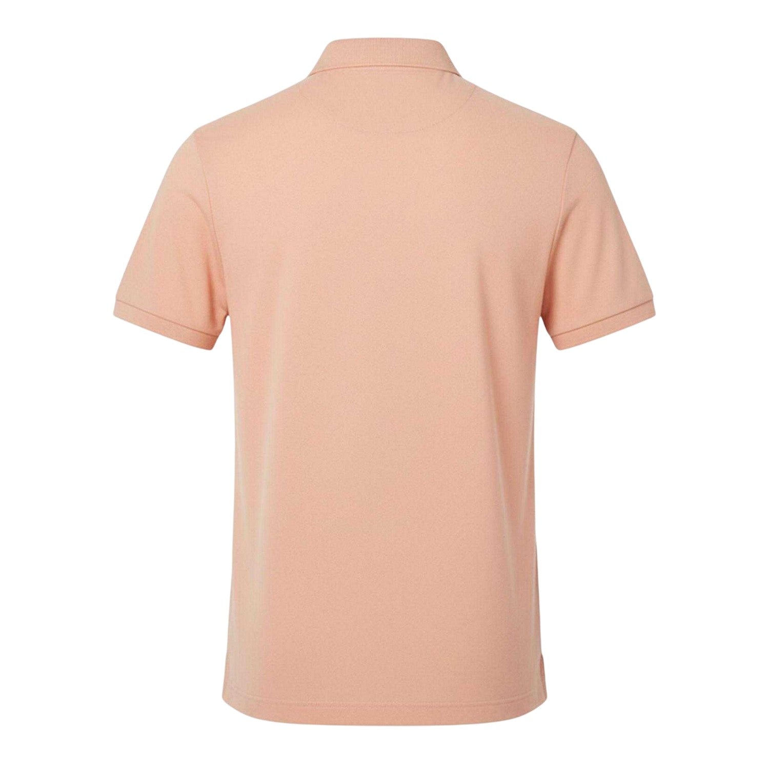 Orange - Back - Lacoste Mens L.12.12 Pique Slim Polo Shirt