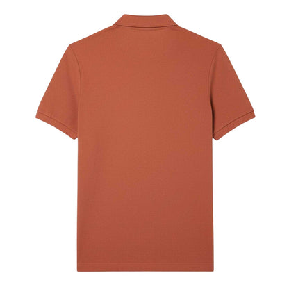 Red - Back - Lacoste Mens L.12.12 Pique Slim Polo Shirt