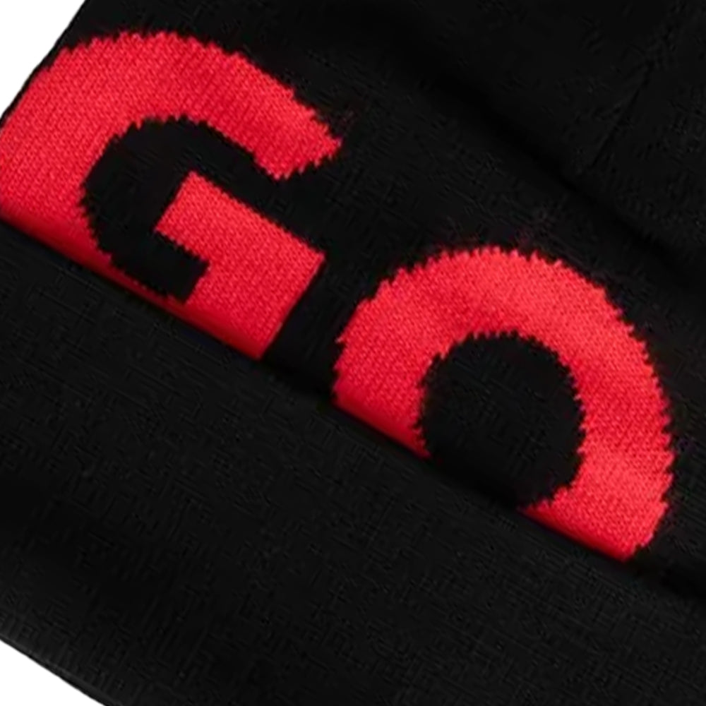 Black - Side - Hugo Xipro Beanie