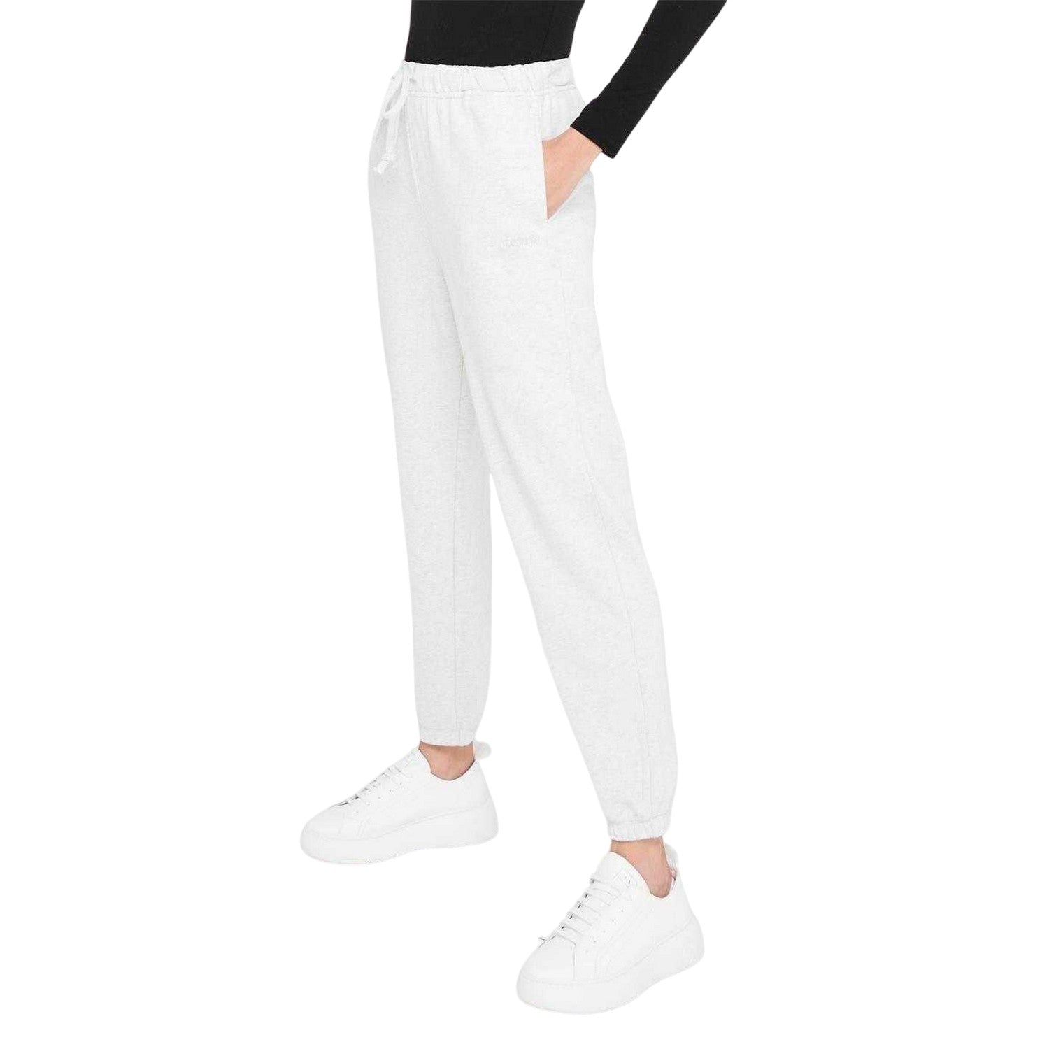Heather Grey - Side - Levis Unisex Adult Cotton Logo Sweatpants
