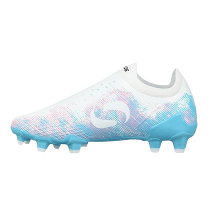 White-Pink-Blue - Back - Sondico Mens Blaze Football Boots