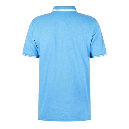 Harbour Blue - Back - Jack Wills Mens Edgeware Tipped Polo Shirt