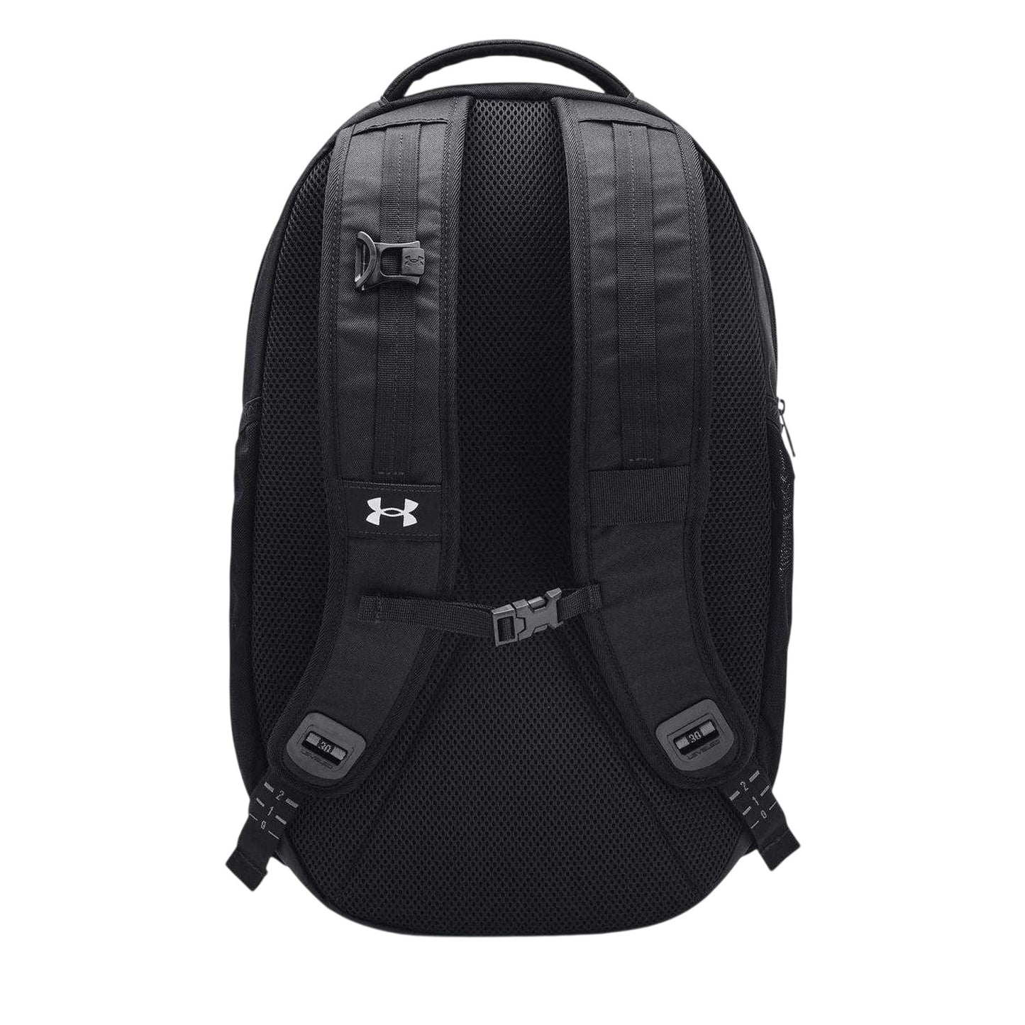 Black-Silver - Back - Under Armour Hustle 6.0 29L Backpack