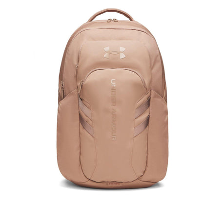 Almond - Front - Under Armour Hustle 6.0 29L Backpack