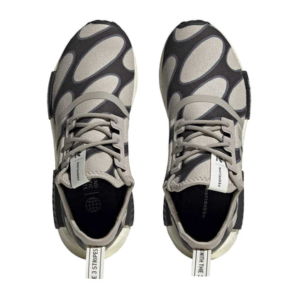 Black - Lifestyle - Adidas Womens-Ladies NMD R1 Geometric Pattern Trainers