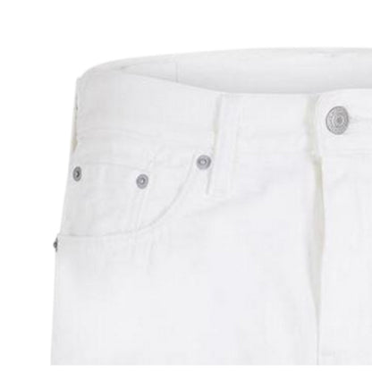 White - Side - Levis Mens 502 Straight Leg Jeans