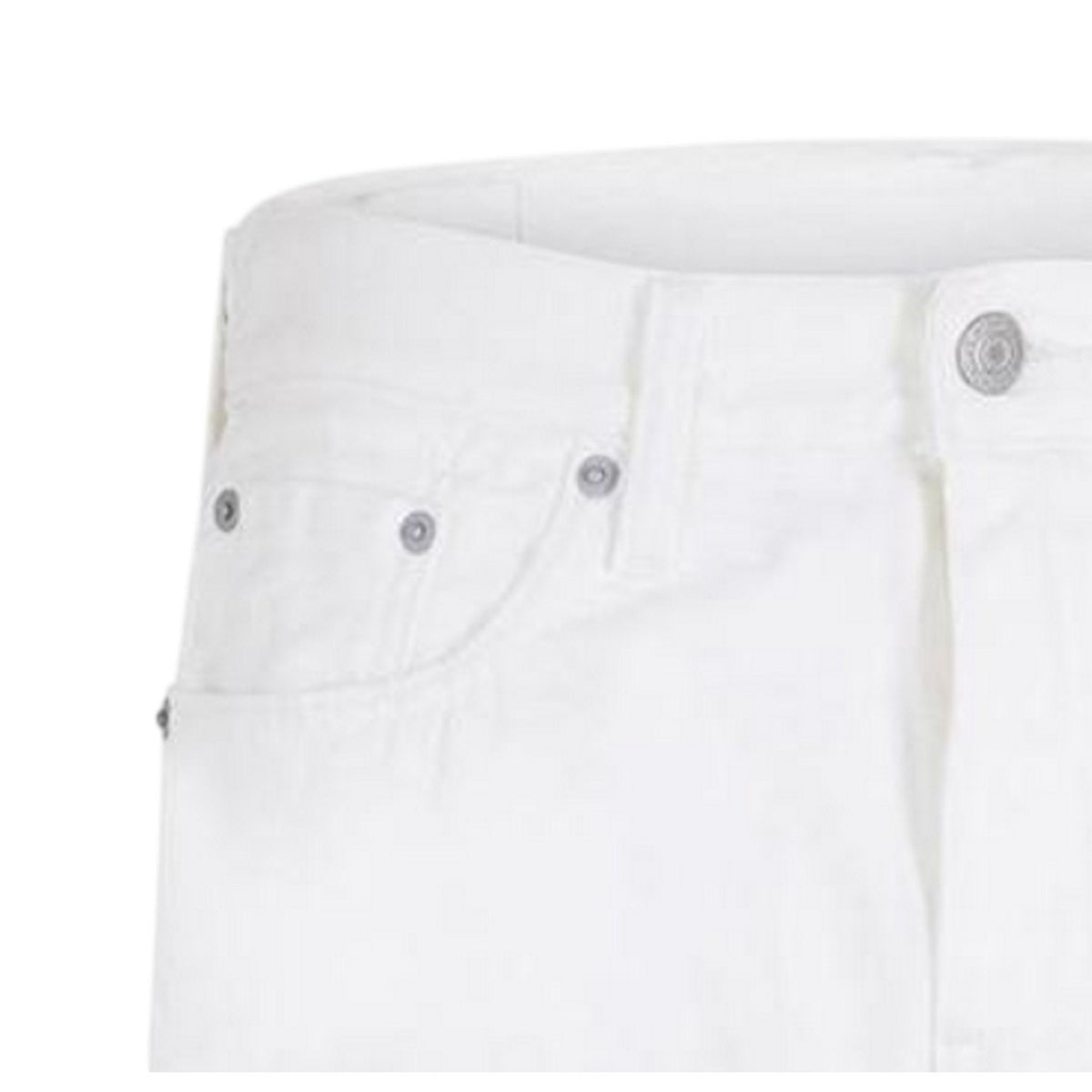 White - Side - Levis Mens 502 Straight Leg Jeans
