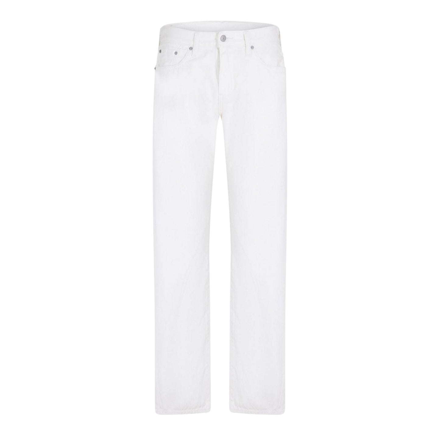 White - Front - Levis Mens 502 Straight Leg Jeans