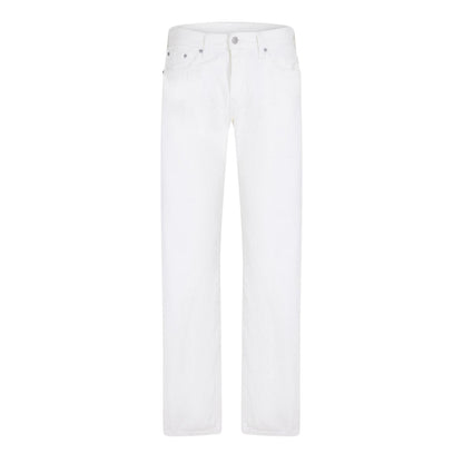 White - Front - Levis Mens 502 Straight Leg Jeans