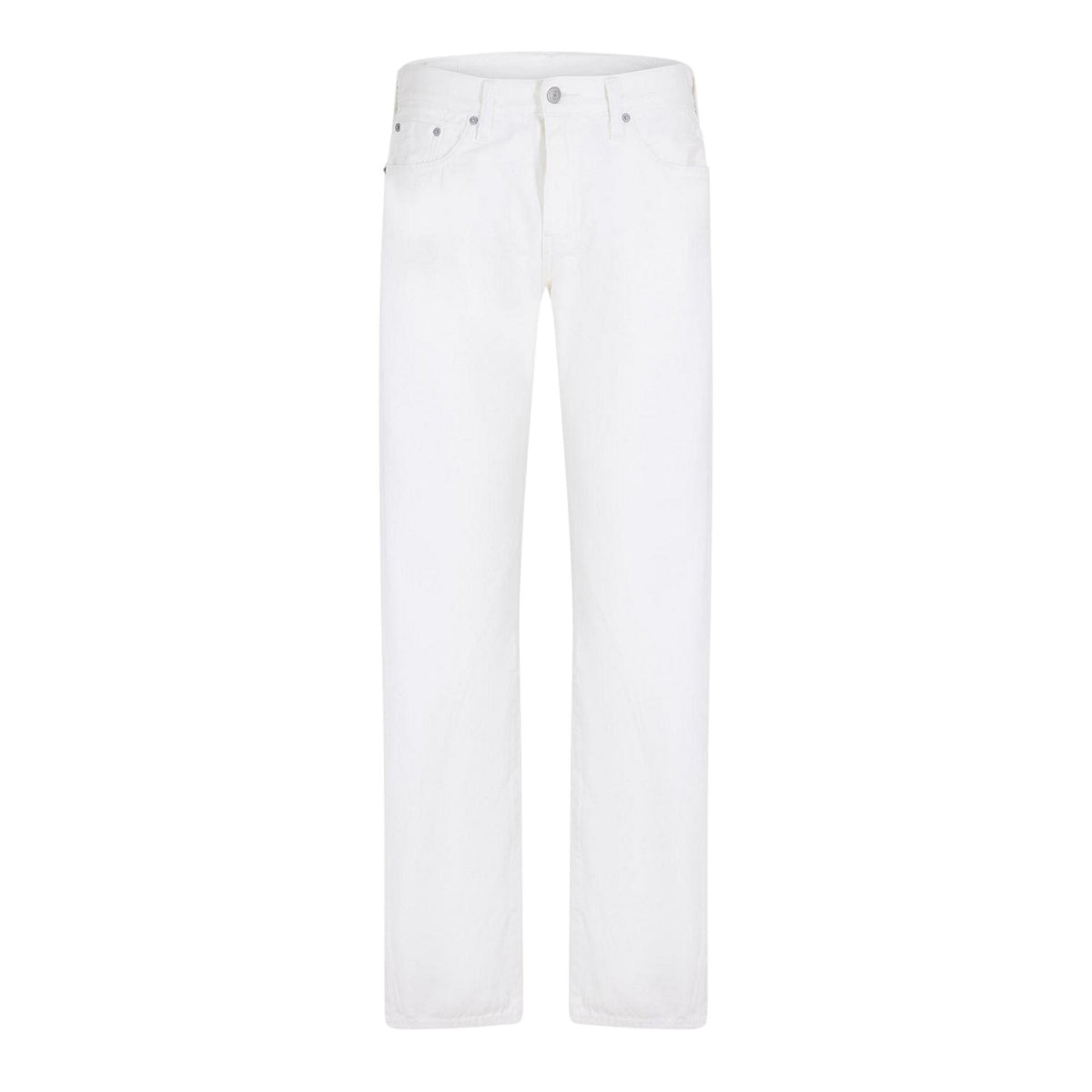 White - Front - Levis Mens 502 Straight Leg Jeans