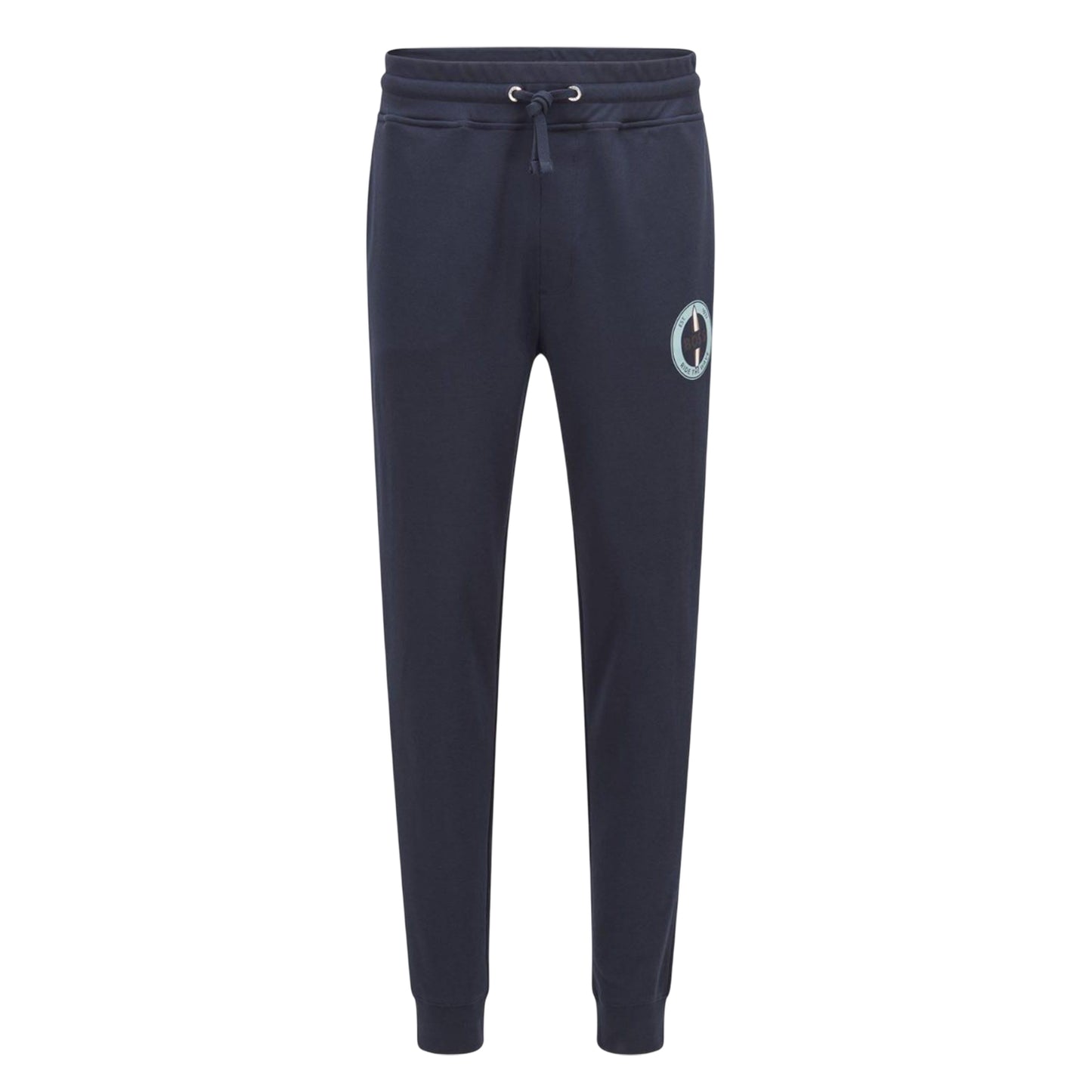 Dark Blue - Front - Boss Mens Javan Tracksuit Bottoms