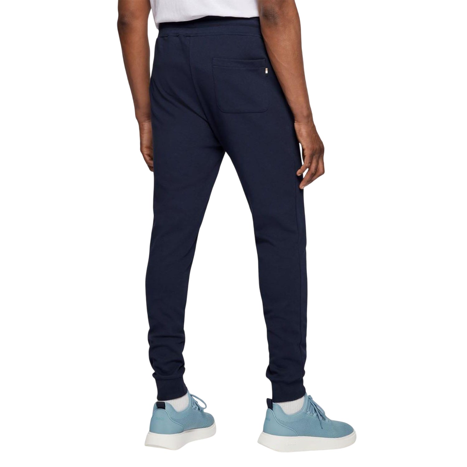 Dark Blue - Back - Boss Mens Javan Tracksuit Bottoms