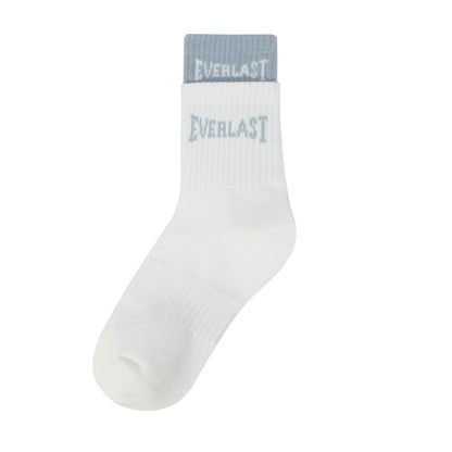 Pastel Multicolour - Back - Everlast Childrens-Kids Ribbed Crew Socks (Pack of 2)