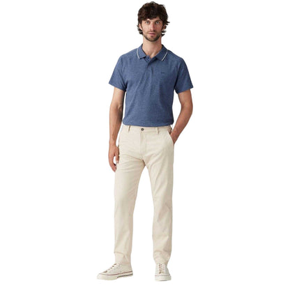 Cream - Lifestyle - Levis Mens Tech+ Plain Tapered Chinos