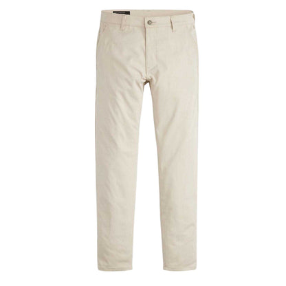 Cream - Front - Levis Mens Tech+ Plain Tapered Chinos
