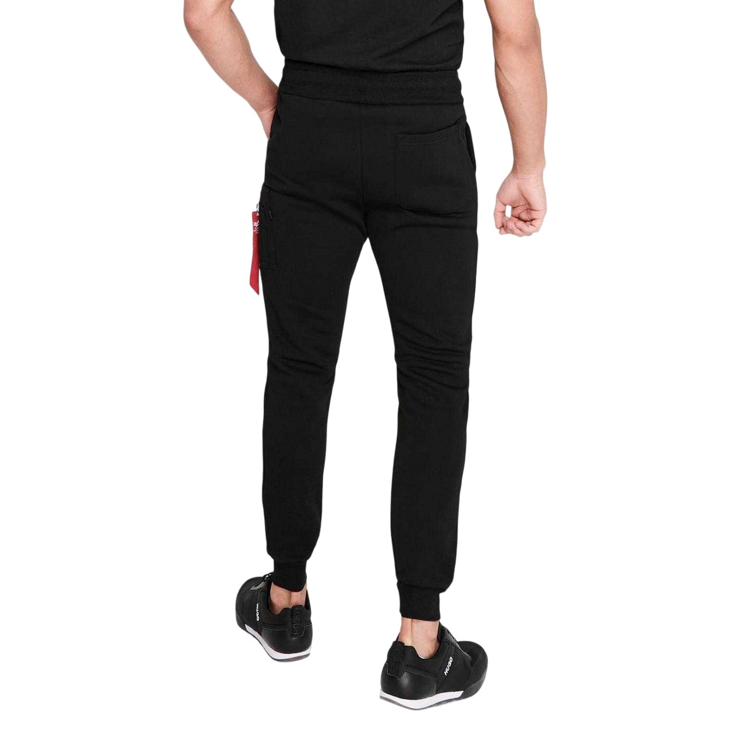 Black - Back - NASA Mens Space NASA Joggers