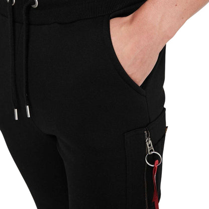 Black - Side - NASA Mens Space NASA Joggers