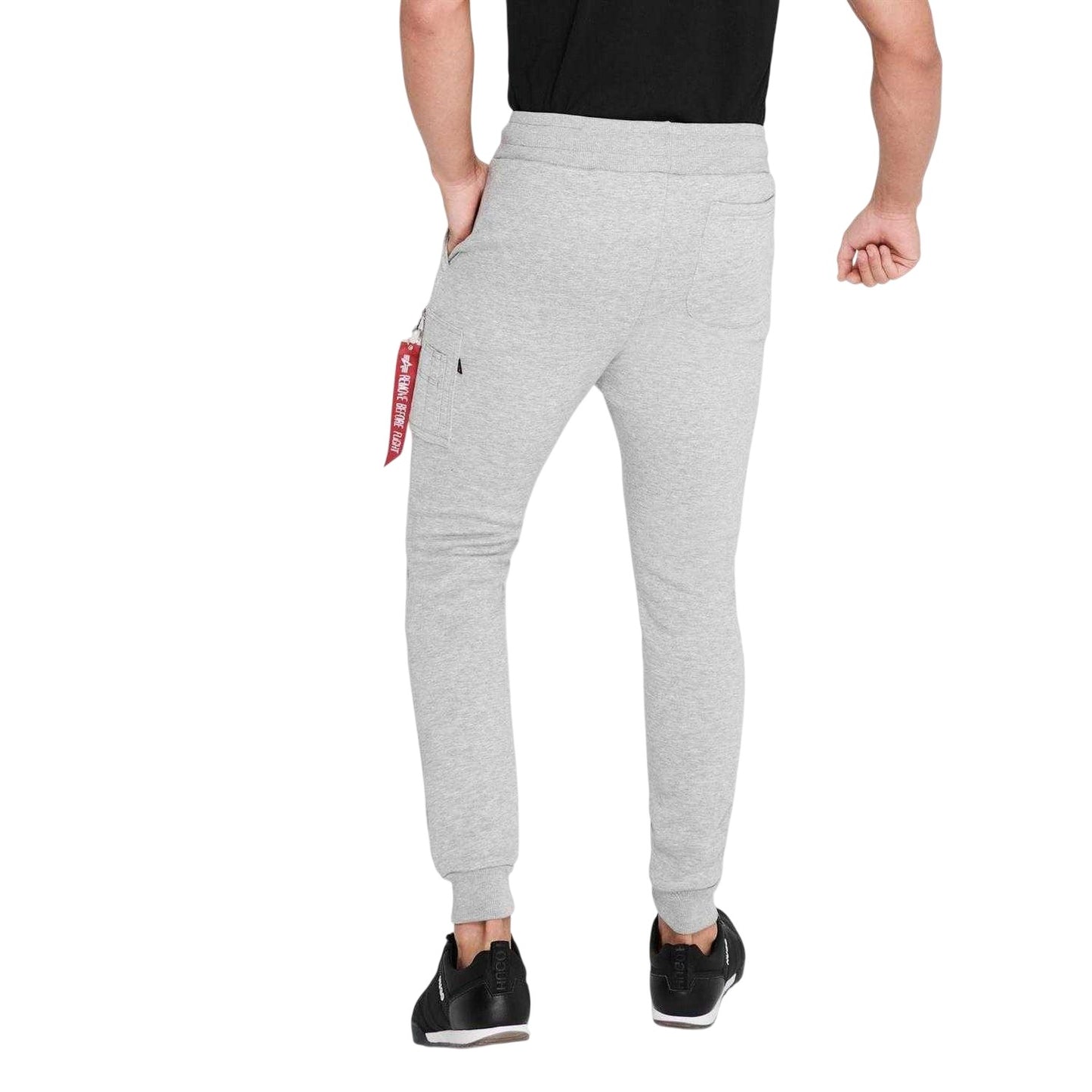 Grey Heather Heather - Back - NASA Mens Space NASA Joggers