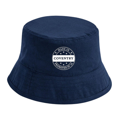 Navy Blue - Front - Sport Direct Coventry City FC Bucket Hat
