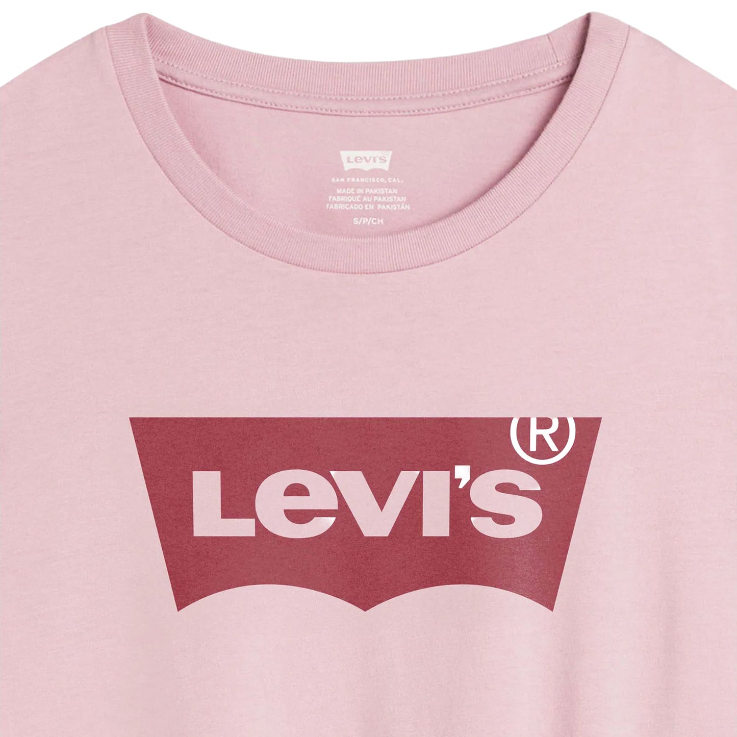 Pink - Pack Shot - Levis Womens-Ladies The Perfect T-Shirt